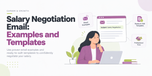 Salary Negotiation Email Examples and Templates